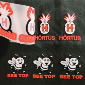 3D Printed Custom Flock Heat Transfers Soft Iron On Heat Transfer Stickers