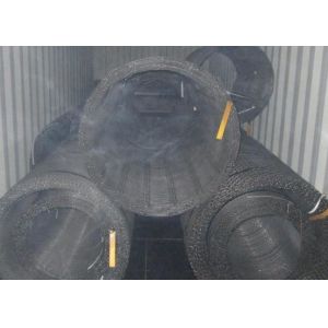 Abrasion Resistant Steel Wire Quarry Screen Mesh , Aggregate Woven Metal Screen