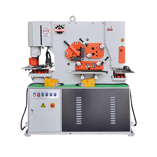 Quality Hydraulic Punching And Shearing Combined Ironworker Punch Press Machine Bending HIW-60 for sale