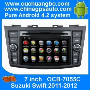 Ouchuangbo Car GPS A9 Cortex iPod for Suzuki Swift 2011-2012 Android 4.2 Auto