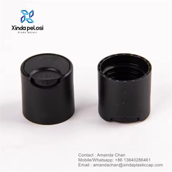 Plastic Disc Top Cap For Shampoo Bottle Plastic Bottle Disc Top Cap