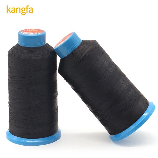 Buy Plastic Cone Material High Tenacity Bonded Nylon Thread made for Industrial Tex 45 at wholesale prices