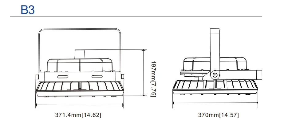 Factory Price Atex Certified High Bay Area Hanging Wall Mounted Atex Oil and Gasoline Harsh Environment 20W Zone 1 Zone 2 LNG Explosion Proof Lamp