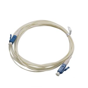 Quality 55dB Back Reflection Loss PVC Lc To Lc Fiber Jumper for sale