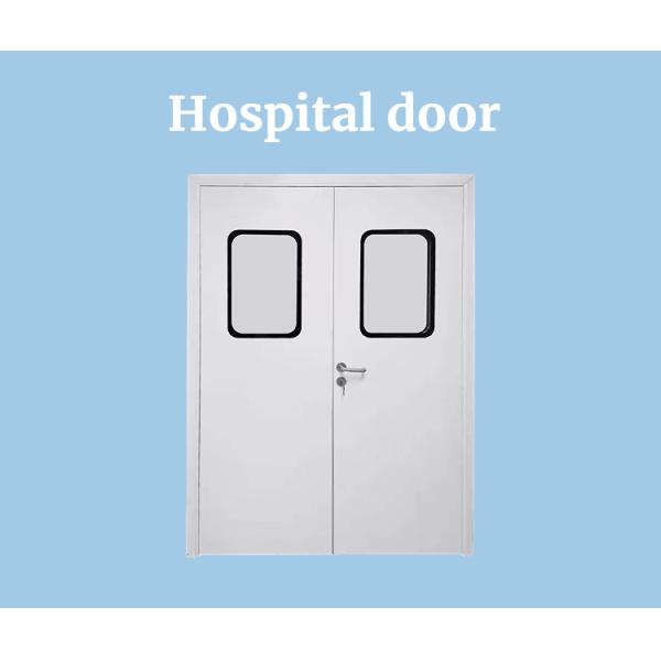 1.0mm Stainless Steel Automatic Hospital Door 1000*2100mm Waterproof Main Entrance