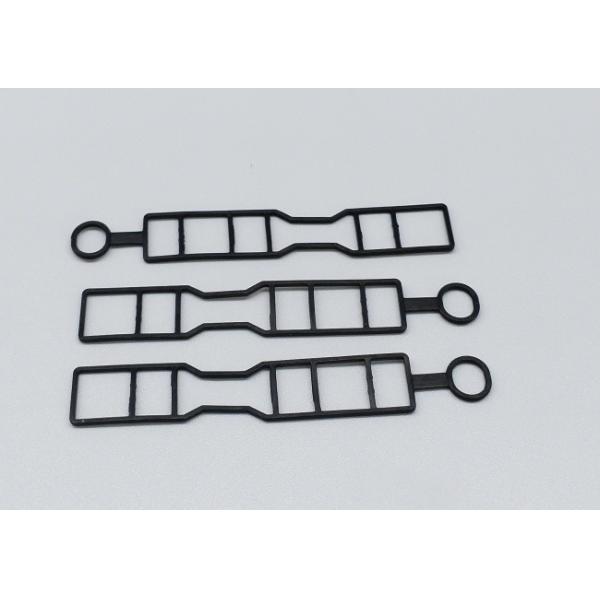 Black SMC AIR TAC Solenoid Valve Seals , NBR Hardess 80 Vacuum Pump Seal