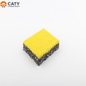 Quality Outdoor Playground Rubber Floor Anti Skid Nontoxic Thickness 25mm for sale