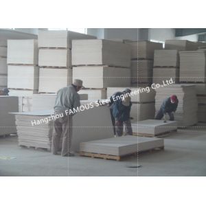 Moisture Proof 1220mmx2400mm Magnesium Oxide Panels Lightweight Sound Absorbing