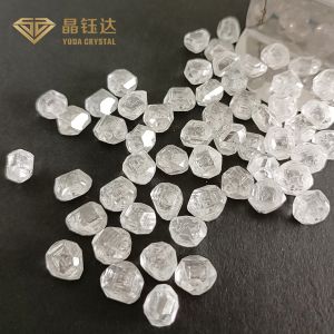 Lab Grown HPHT Unpolished Diamond Synthetic 2.5Carat Grade A Rough