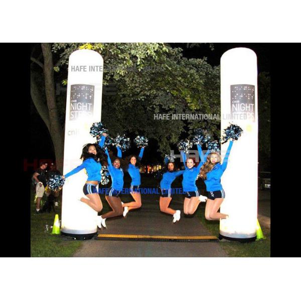 Customize 1m - 10m Inflatable Lighting Decoration For Event Space