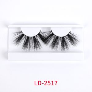 Dramatic 6D 25mm Faux Mink Lashes Synthetic For Makeup