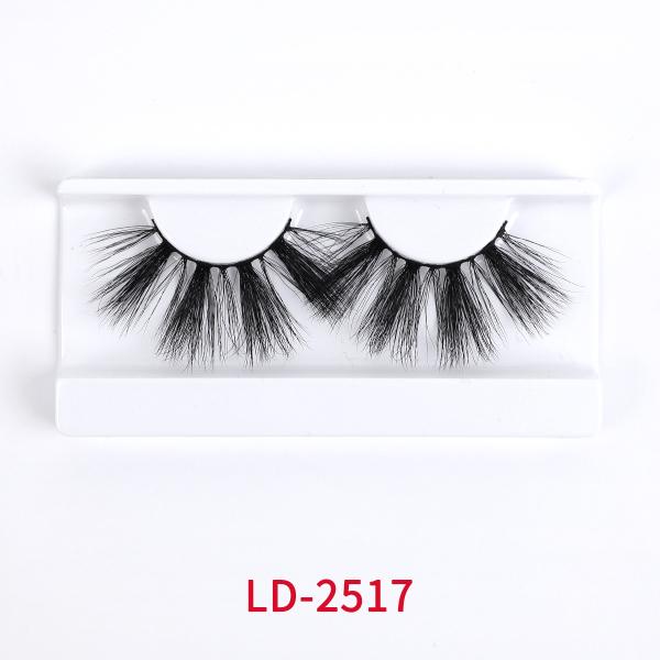 Buy Dramatic 6D 25mm Faux Mink Lashes Synthetic For Makeup at wholesale prices