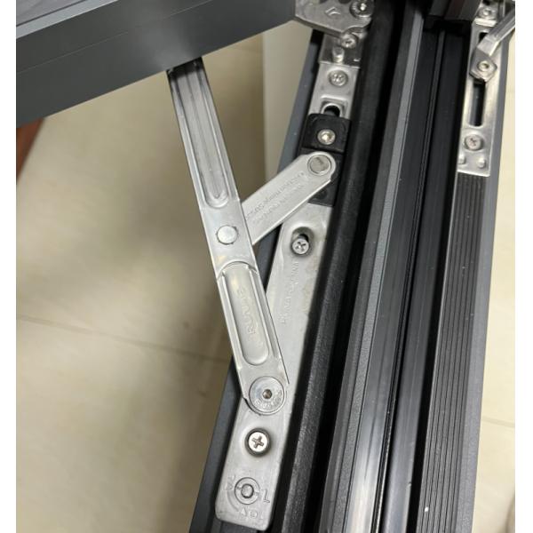 Modern Minimalist Style Casement Window With Hidden Screen Easy To Remove And Clean