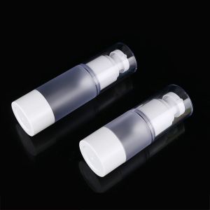 Frosted Plastic Airless Cosmetic Bottles Makeup Pump Bottle AS Material