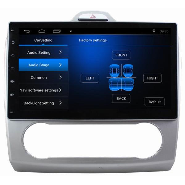 Ouchuangbo car radio stereo multimedia for Ford Focus(Manual Aircon) for BT USB WIFI 1080 video dual zone android 8.1