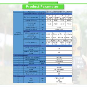 UBTS770Y UNIVO Series Stable Attitude Navigation Inertial Navigation System with