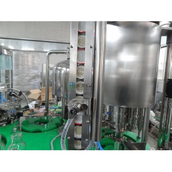 3000 BPH Water Glass Bottle Filling Machine With Twist off Cap , Hot Filling Machine