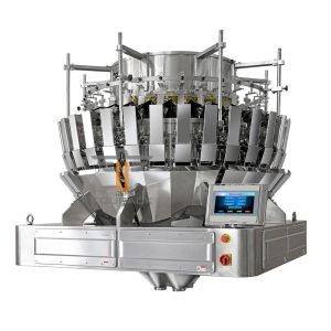 Vertical Automatic Paste Sachet Packing Machine Plantain Chips 32 Head Multihead