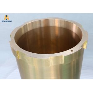Metal Parts Tin - Bronze Bushing CNC Machining With Corrosion Resistant