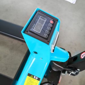 Manual Hand Pallet Truck With Printer and digital pallet scale