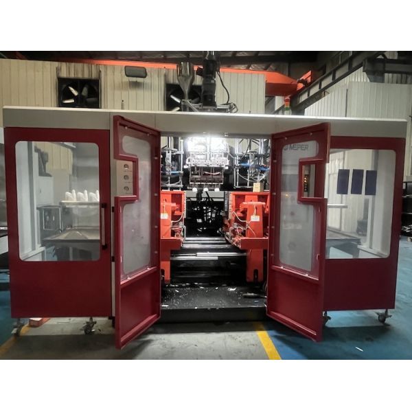 Buy 80mm Screw Diameter Fully Automatic Blow Moulding Machine Double Layer Design for Products at wholesale prices