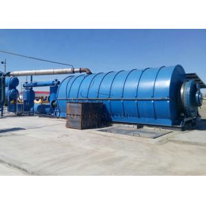 CE Pyrolysis Plant For Waste Plastic To Fuel Oil Batch Type
