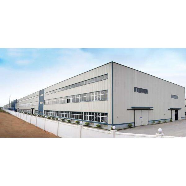 Buy Pre Fab Warehouse Steel Structure Q235, Q345 Prefabricated Metal Warehouse at wholesale prices