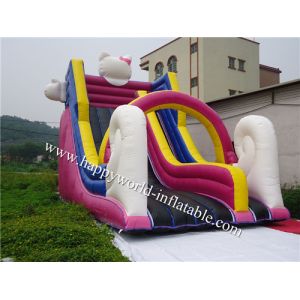 China slide inflatable , hello kitty inflatable bouncer slide , inflatable castle with slide on sale China slide inflatable , hello kitty inflatable bouncer slide , inflatable castle with slide on sale