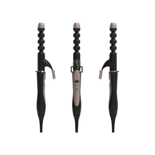 Buy 25mm Gourd Shaped  Max 200 Degree Barrel Curling Iron at wholesale prices