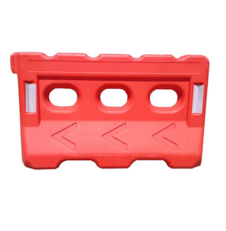Red plastic guardrail rotoplastic mold product plastic protective safety bar
