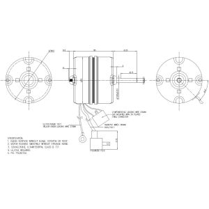 Clean Surface AC Synchronous Motor PSC Electric Motor Replacing Fasco Fans