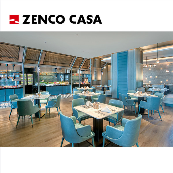 Five-Star Hotel Restaurant Furniture Customization Project Including Leather