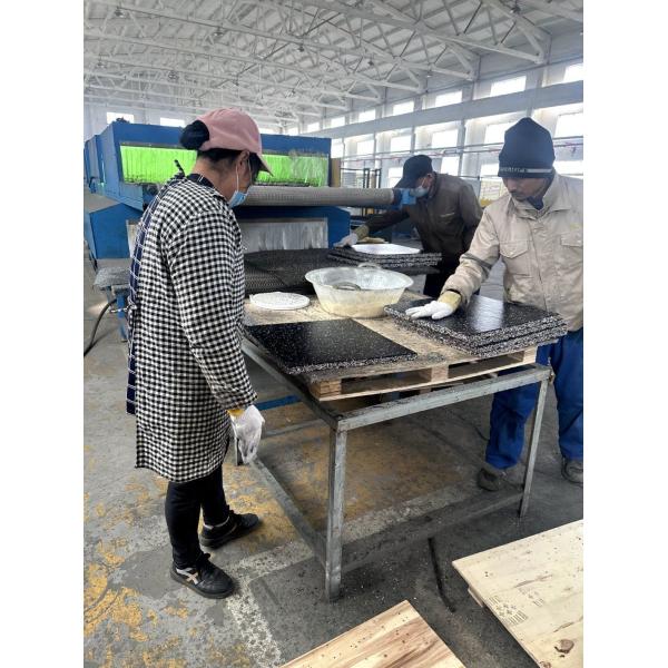 1m X 1m (available in 10 mm to 50 mm) Workout Rubber Flooring Mats for Home Gym and Commercial Club