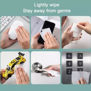 Disposable Alcohol Free Pads Disinfection Cotton Wipe Non Toxic Sterilization