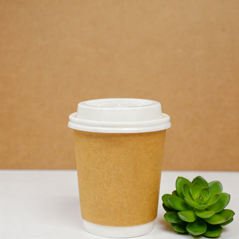 Customized printed logo eco-friendly food grade disposable single and double