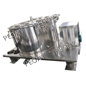 Quality Flooded Biomass Vertical Basket Centrifuge With Cold Solvent For CBD Oil Extraction for sale