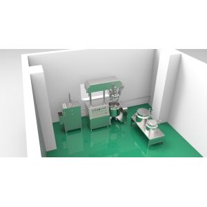Customization Ointment Baby Oil Face Cream Vacuum Mixing Machine