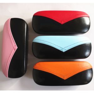 Quality Hot selling glasses cases with split joint workmanship design for sale