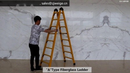 Buy Anti Slip 1.6m 2X6 Fiberglass Step Ladder at wholesale prices