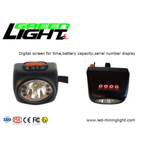 Quality 5.7Ah 1.7W 8000lux Underground Miners Cap Lamps IP68 for sale