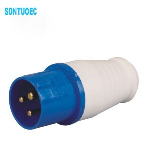 IP44 3 Pin 16A 230V Flush Mounted Industrial Plug Socket