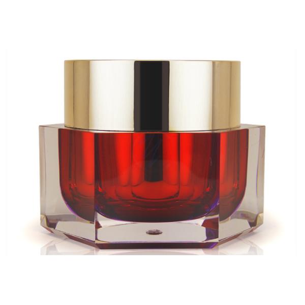 Customized Empty Makeup Jars For Cosmetics Products 30ml ISO9001 Hot Stamping