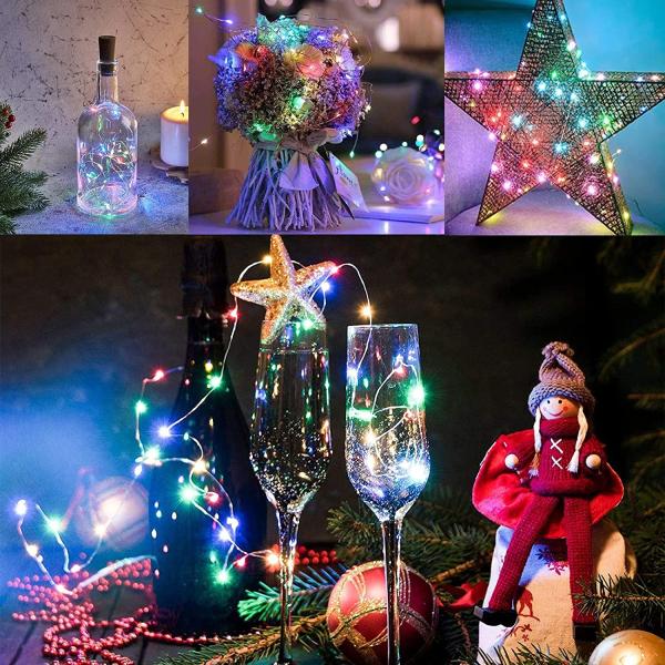 Waterproof Outdoor Solar Fairy Lights 100 LED Solar Powered For Tree Yard Decoration