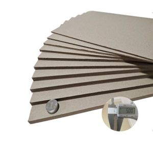 China Manufactures Grey Board Sheet Recycled Chipboard Paper Sheets
