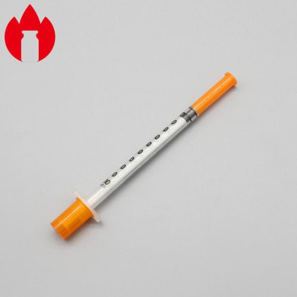 Medical Injection PP Plastic Insulin Syringe 1ml Disposable