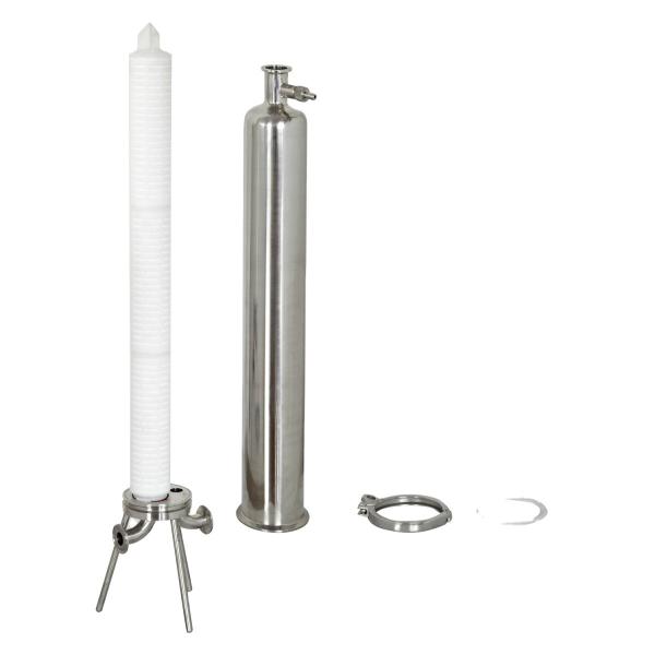 Buy 9.75" Cartridge Length Multi Cartridge Filter Housing Mirror Polished Surface Finish at wholesale prices