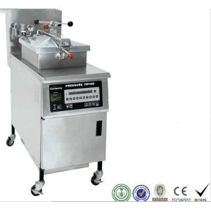 Automatic Chicken Pressure Fryer / Commercial Chips Kitchen Equipment