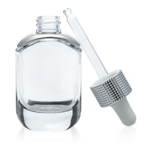 Cosmetic Packing Skincare Package 30ml Glass Luxury Serum Bottle Dropper Bottle