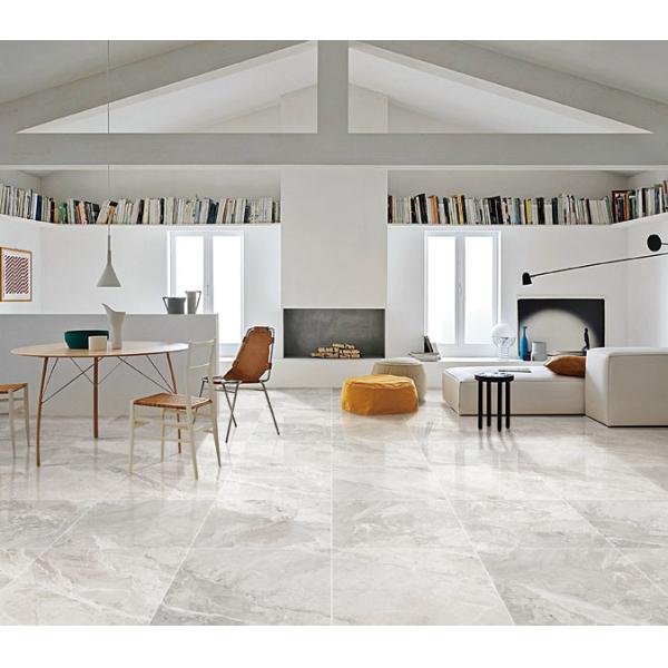 Buy Breccia Stone Glazed Porcelain Tile Marble Look Matt Finish Surface Bathroom at wholesale prices