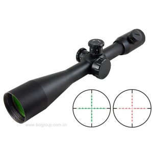 Quality optics sniper riflescope10×50mm SF-IR long eye relief illuminated riflescope for sale